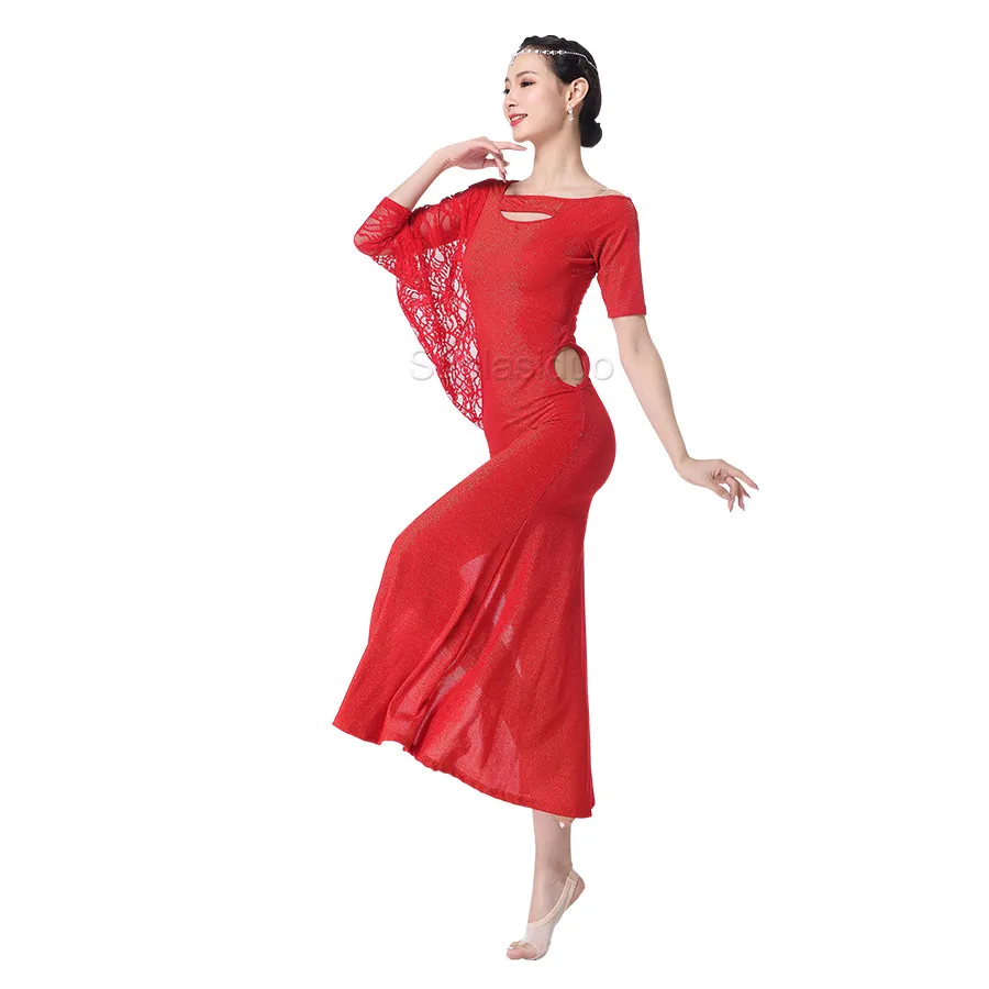 Платья для танца живота женские Сценические костюмы для выступлений одежда для занятий спортом