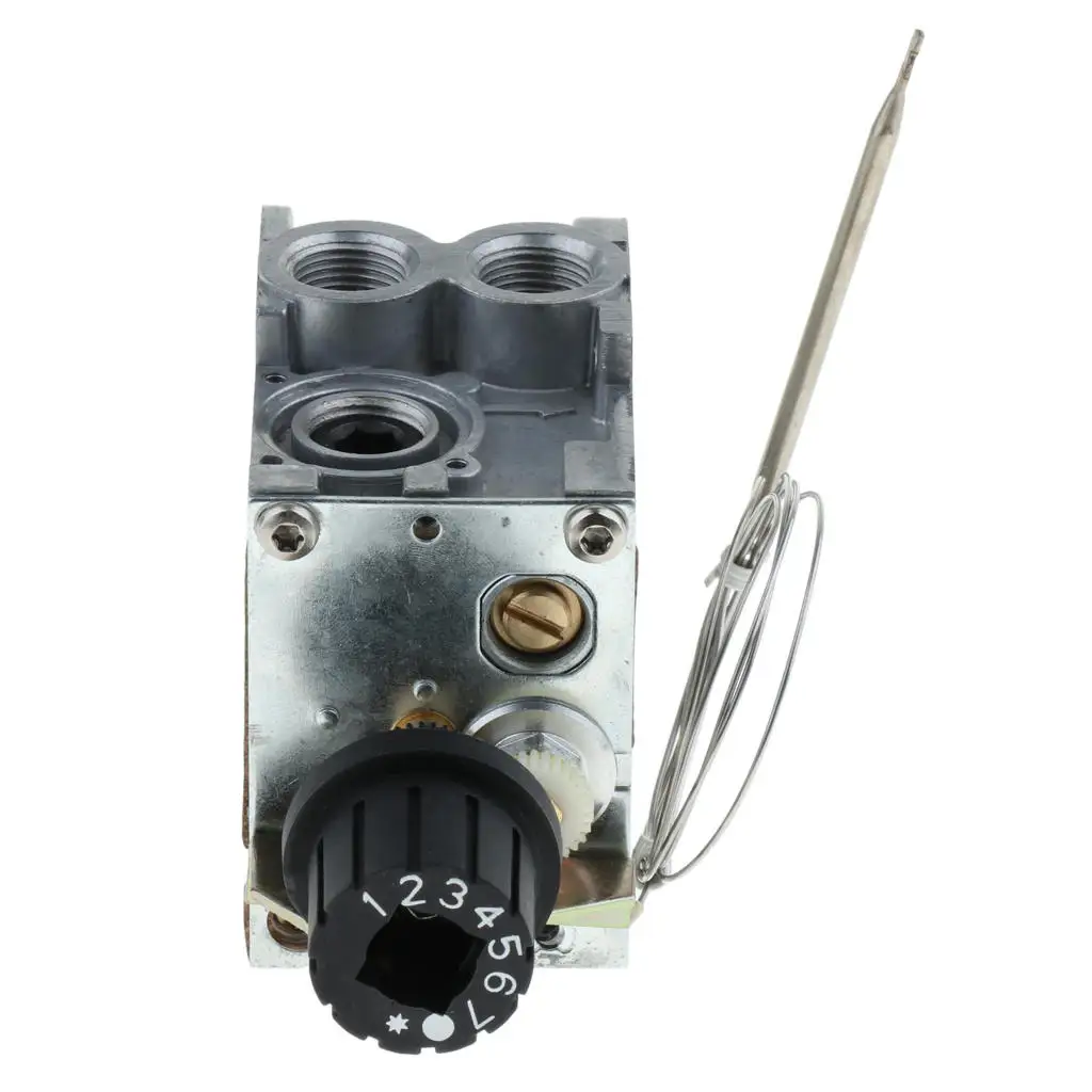 Gas Control Thermostat Valve for Fryer Oven and More 100-340℃ 50 mbar thermostatic gas control part
