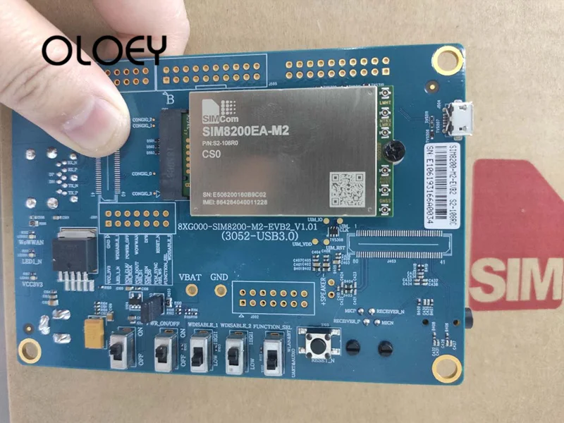 US $600.00 SIMcom SIM8200EAM2 5G Module M2 board NGFF board Original development board