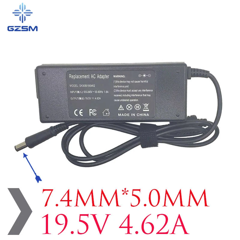 Gzsm 19 5v 4 62a Laptop Power Supply For Dell Pa 10 1150 2150 100l D400 M60 1000 1750 D0 D0 E4300 E4310 D810 Laptop Charger Ac Adapter Charger 19 5v 4 62aac Adapter Aliexpress