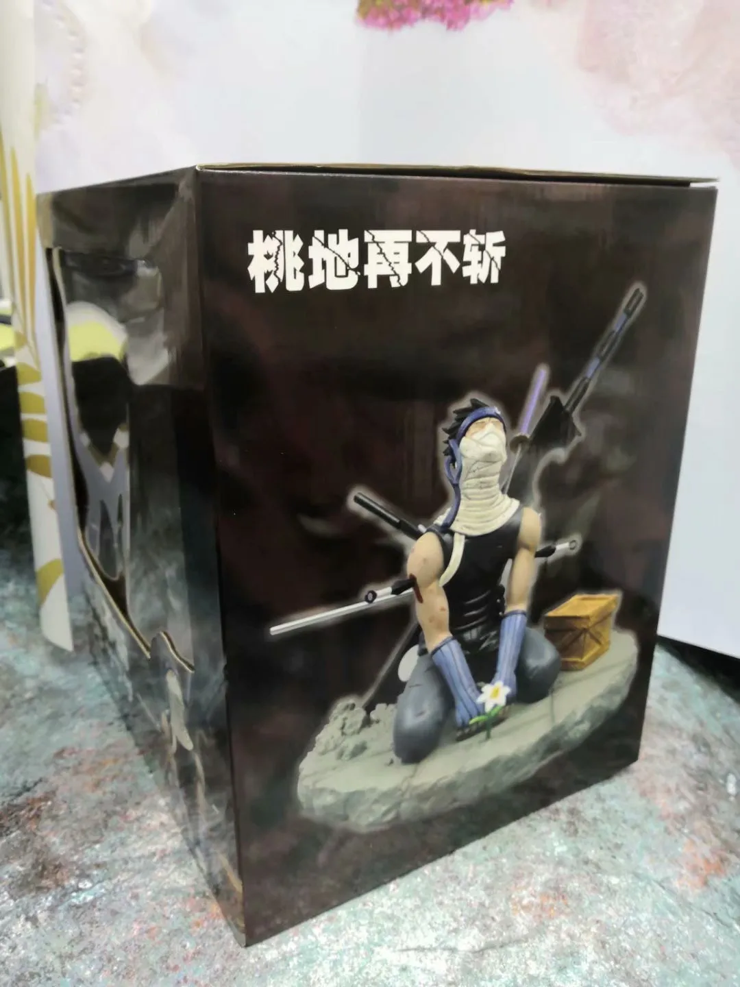 Аниме Наруто Momochi Zabuza Ghost Cut Broadsword Tears Ending Ver. ПВХ фигурка Какаши боец Коллекция Модель подарок 19 см