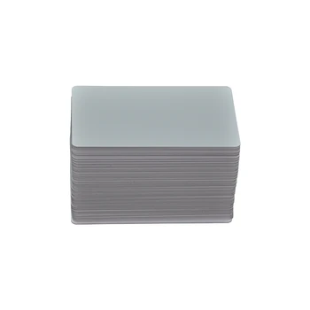 

50pcs Wholesale high quality 125khz TK4100 PVC blank white rfid card with number for access control