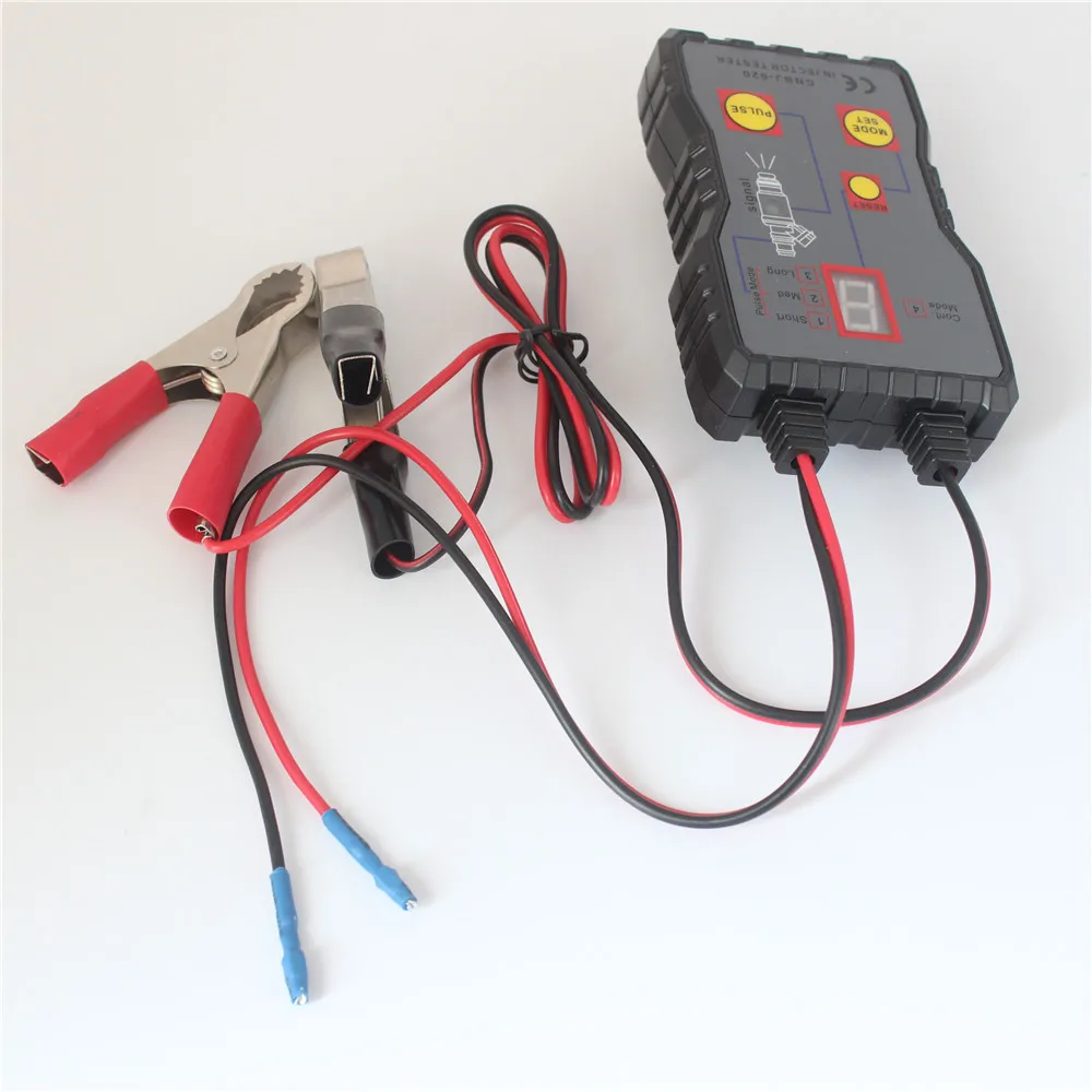 Fuel Pressure Tester Injector Tester Fuel Injector 4 Pluse Modes Powerful Pump System Diagnostics Analyzer CNBJ-620