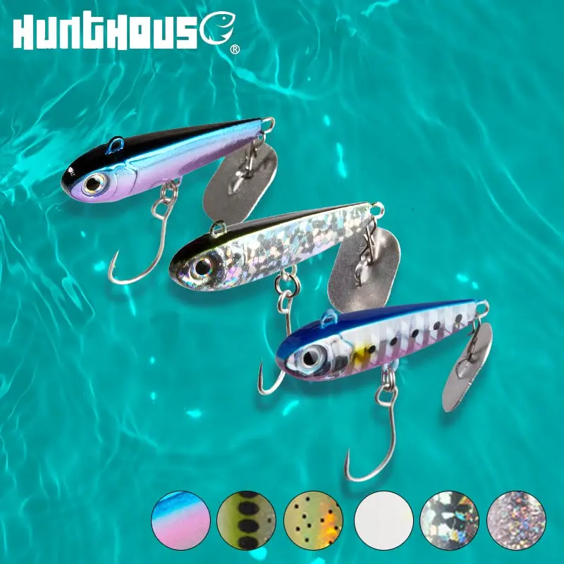 Свинцовая джигггинг приманка для морской рыбалки hunthouse жесткая мощная Хвостовая