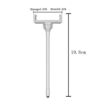 

MAMEN Mobile Phone Clip Adapter Universal For Tripod Mount Holder Bracket Stand Monopod For iPhone 11 pro MAX Black White Pink