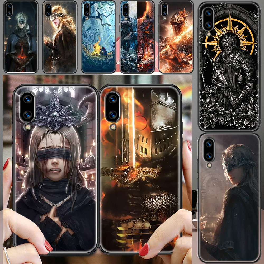 Чехол для телефона Dark Souls Huawei Honor 6 7 8 9 10 10i 20 A C X Lite Pro Play черный мягкий чехол из ТПУ