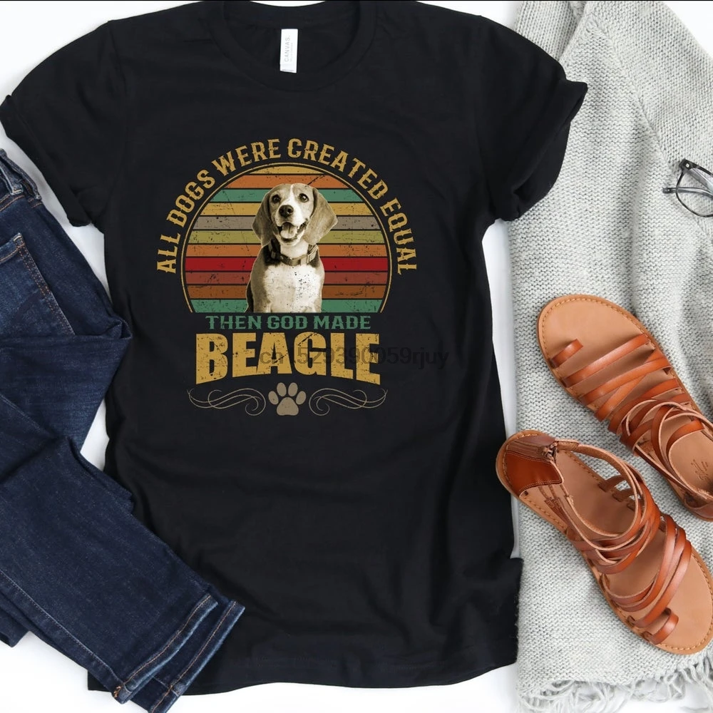 Футболка Beagle Dog с капюшоном футболка 70 Ретро подарки любимой собаки для нее него