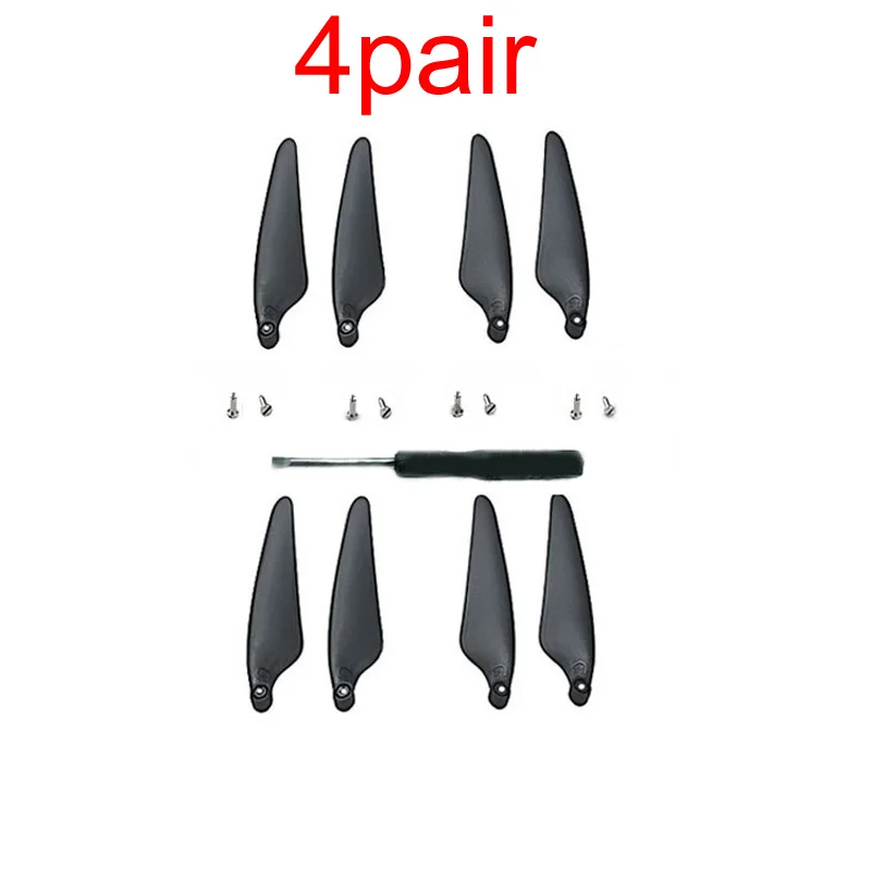 4pair High Efficiency CW CCW Propeller Airscrew Paddle Blade Props Awe for Hubsan Zino/Zino PRO/Zino 2 RC Drone Accessories | Игрушки и