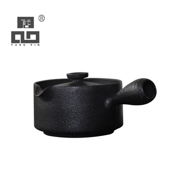 

TANGPIN chinese ceramic kyusu teapot tea kettle with filters 230ml
