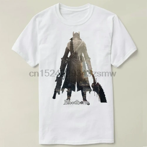 Bloodborne мужские и футболки футболка размера плюс S-3XL летняя с коротким рукавом cmt |