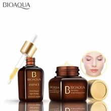 2 шт./лот BIOAQUA набор для ухода за лицом увлажняющий крем для век+ Красота Лица Увлажняющая восстанавливающая эссенция самый красивый набор для женщин Новинка
