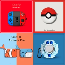 Милый мультяшный силиконовый чехол для Airpods Pro, беспроводной Bluetooth чехол для airpod 3, чехол для Air Pods Pro Fundas Capa Coque