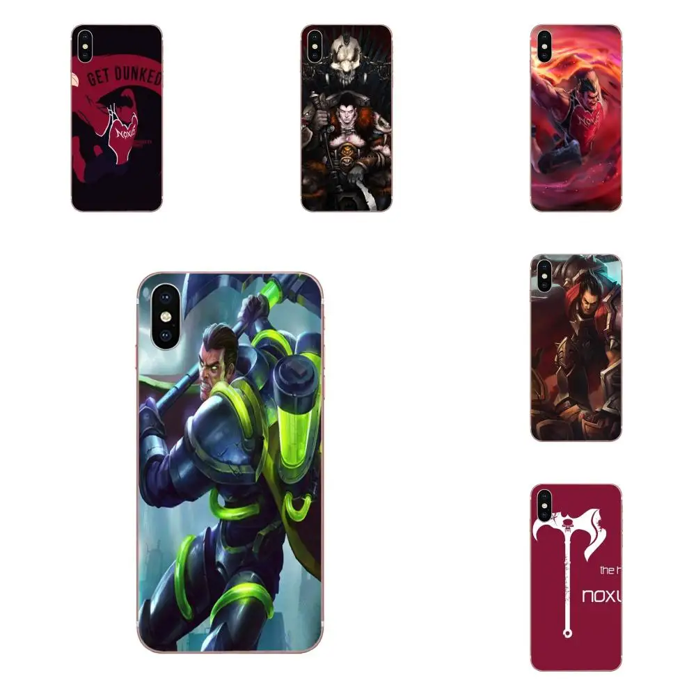 

TPU Covers For Xiaomi Redmi Mi 4 7A 9T K20 CC9 CC9e Note 7 9 Y3 SE Pro Prime Go Play Game League Of Legends Lol Top Darius