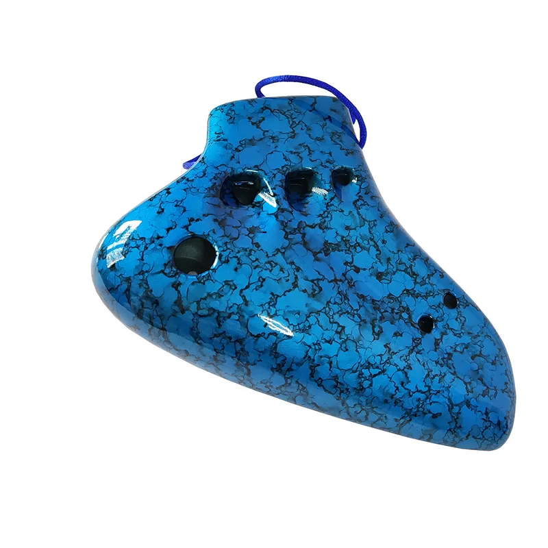 Chave de Ocarina de Plástico de Tng Origem de Taiwan c para Iniciantes e Jogadores Instrumentos Musicais Três Tubos Alto Profissionais Amantes - Image 2
