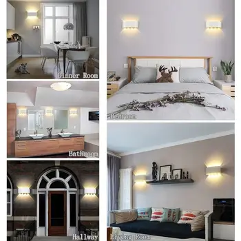 

IP65 Durable Sturdy Night Light Outdoor LED Light LED Wall Light Indoor Bedroom Living Room Flashlight
