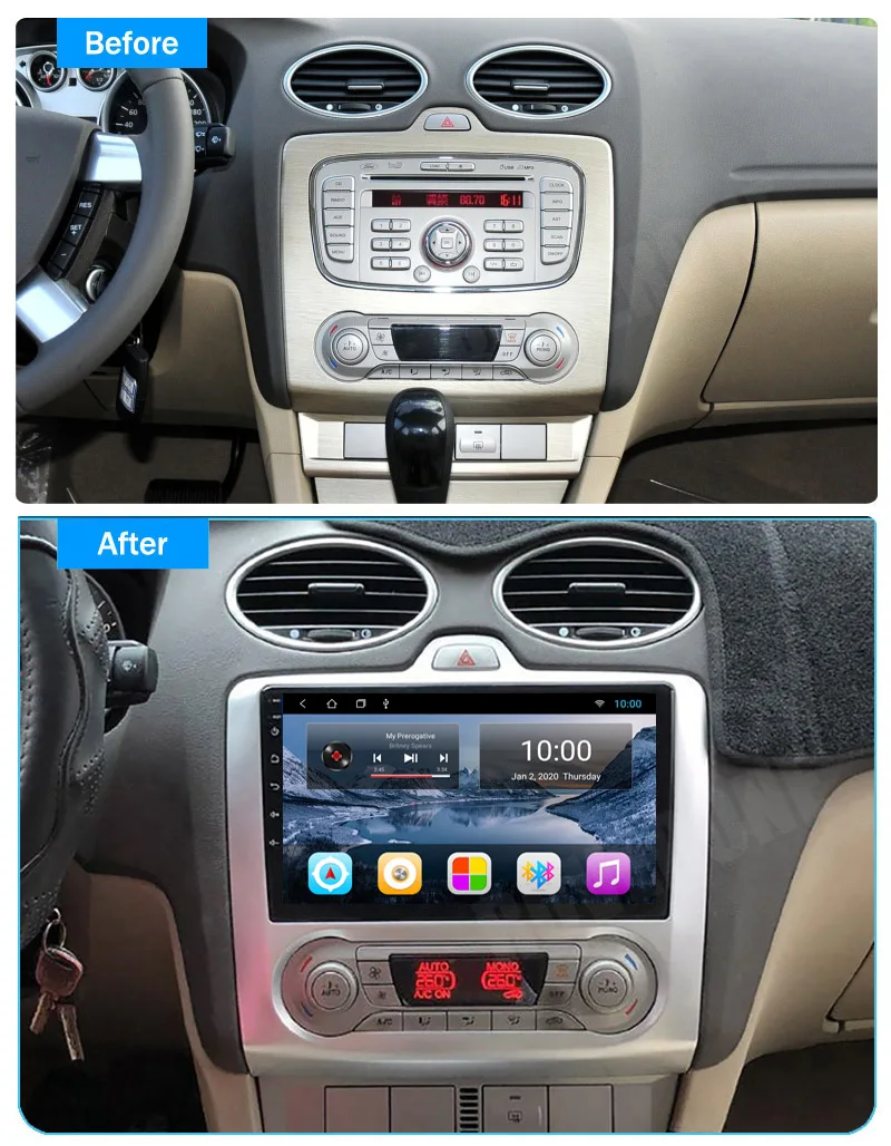 Focus 06-14 auto dashboard
