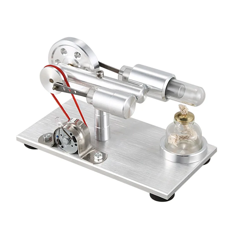 

Stirling generator engine external combustion engine alcohol engine physical experiment model teaching for a birthday present