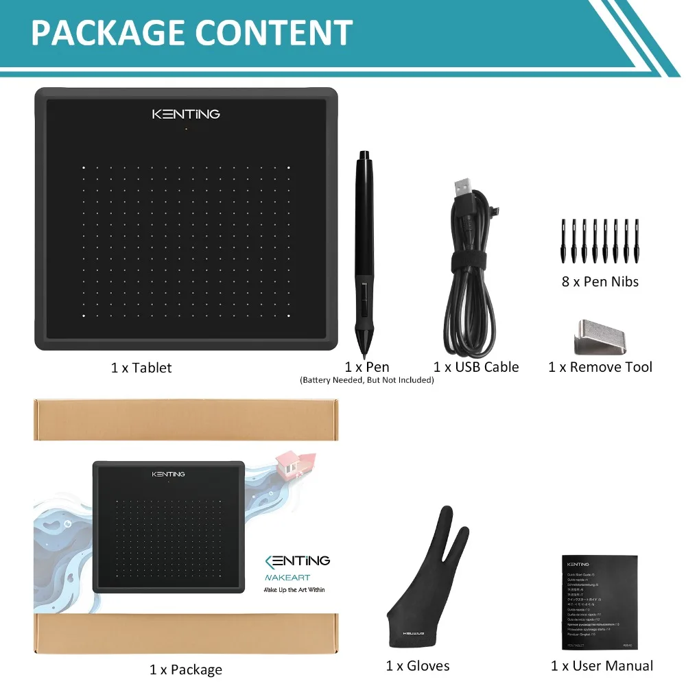 Huion 420 4x2,2" профессиональный графический планшет OSU Signature Pad ...