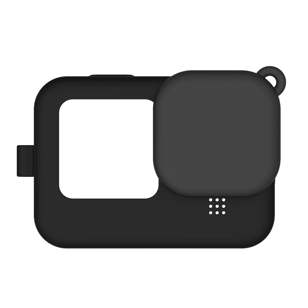 Description Picture 2 of itemSilicone Case for GoPro Hero 12 11 10 9 Black Tempered Glass Screen Protective Film Lens Cap Cover for GoPro9 12 Accessories