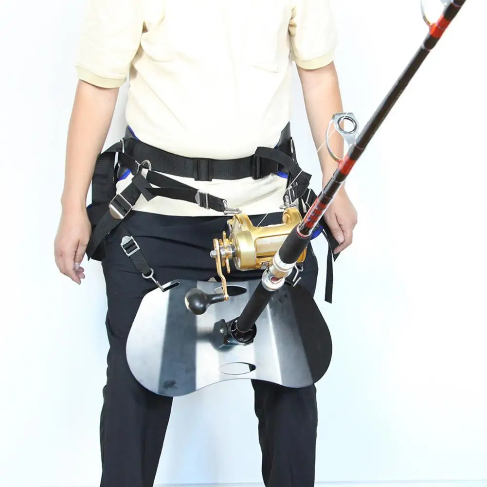 FishingRodWaistBeltMatAdjustableFightingBeltFishingHarnesses