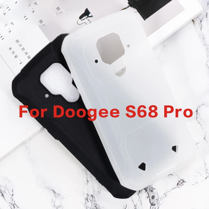 Чехол Для Doogee S68 Pro силиконовая Мягкая задняя крышка из ТПУ чехол для телефона