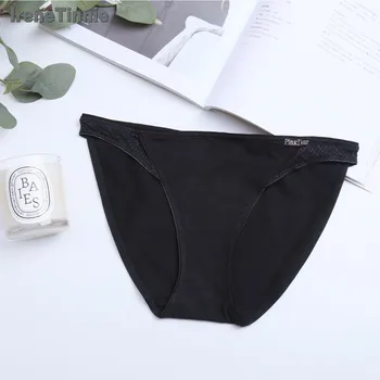 

IRENE TINNIE Sexy Seamless Women's G-String Thong Underpants Women Lingerie Low Waist Letter Panty Comfortable Briefs Underwear