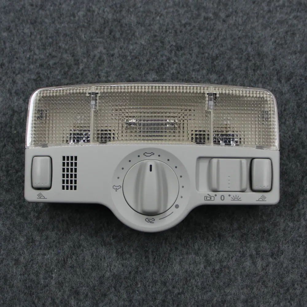 

For Octavia Passat B5 Touran Fabia Ceiling lamp Sunroof switch Reading lamp floodlight grey sunroof switch 1ZD 947 105