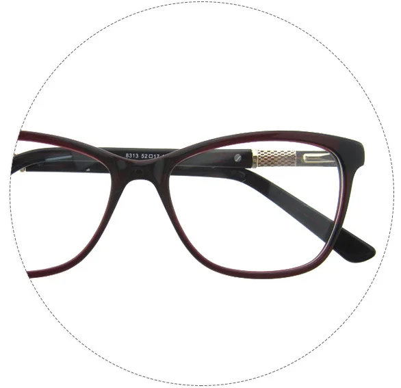OCCI CHIARI полный обод для мужчин черный ацетат близорукость прозрачные линзы глаз оптические очки в оправе очки W-CAPUT