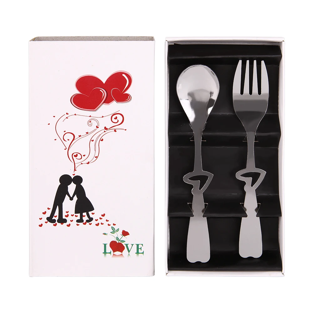 Fourchettes en Argent Imitation Inox, vaisselle luxe