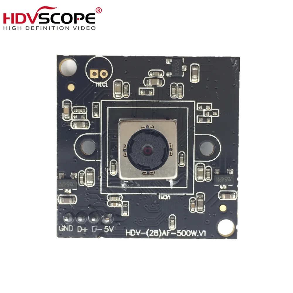 HDVscope 28X28mm AF 5.0MP OV5640 Autofocus Lens CMOS USB Camera module Face recognition UVC high definition DC5V USB2.0-OTG