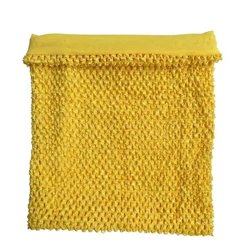 Marigold lined Вязаные топы-пачки для маленьких девочек 1-2 лет с подкладкой, 8x8 дюймов, платья-пачки, топы-пачки «сделай сам», ручная работа, пачки, повязка на голову, пачки - Цвет: Marigold lined