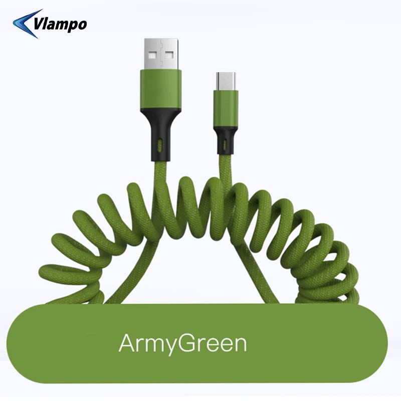 VLAMPO 5A USB Typec быстрый для Samsung s9 s8 Синхронизация данных шнур быстрое зарядное