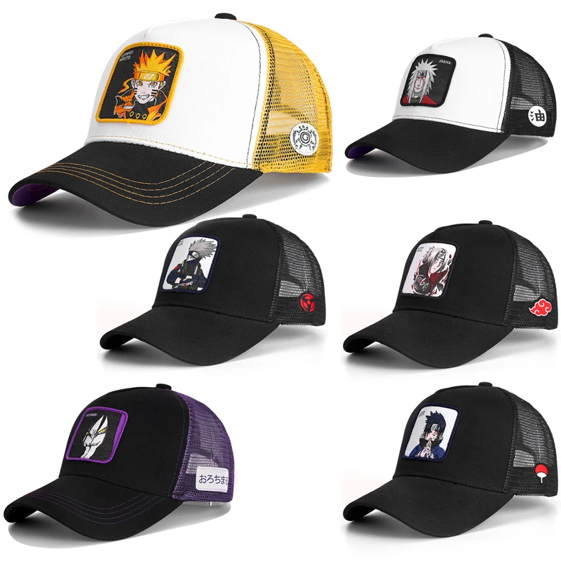 Mesh Hat Baseball-Cap Cosplay-Accessories Trucker Anime Women Hip-Hop Cotton Dad