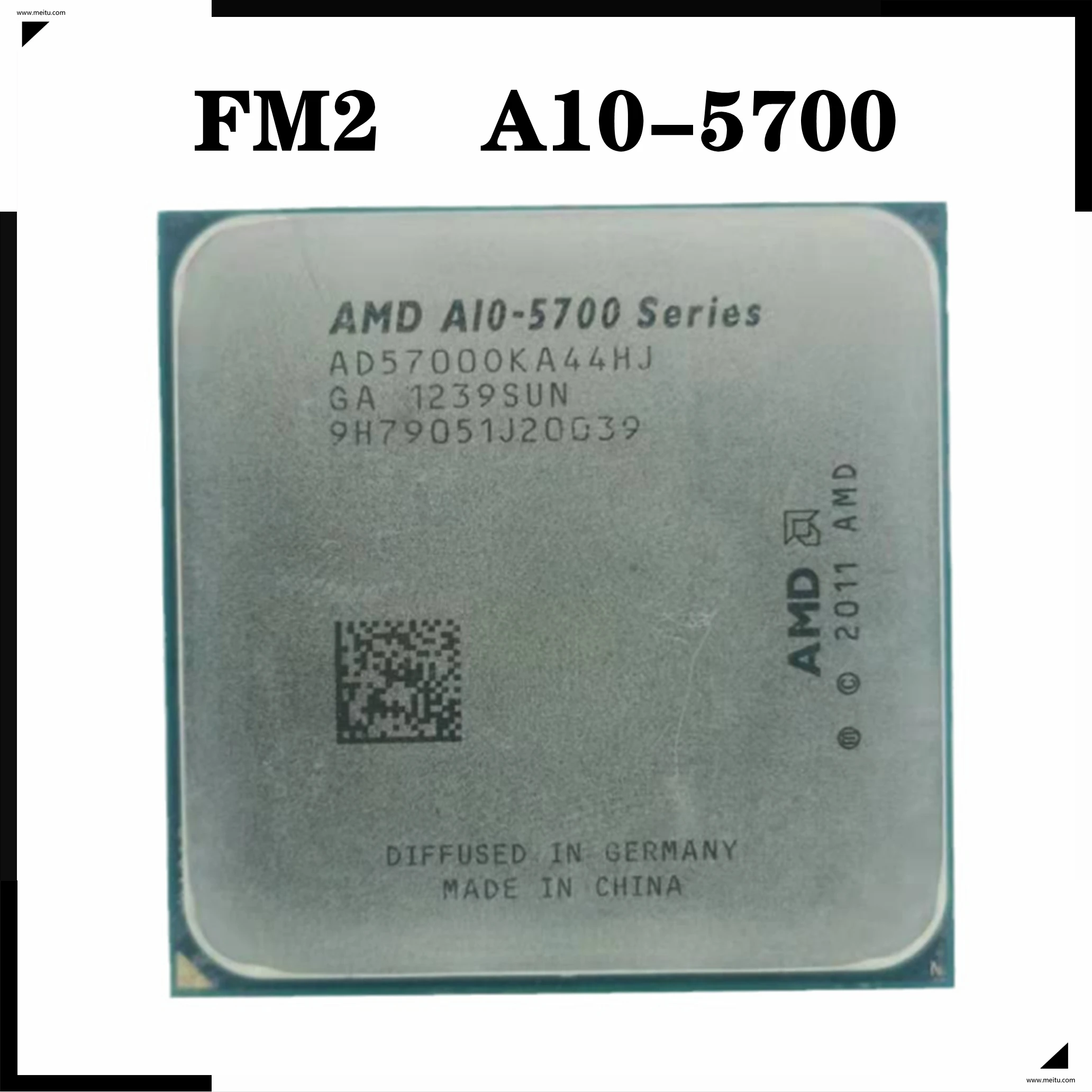 Десктопный процессор A10-5700 A10 5700k 3 4 ГГц Socket FM2 четырехъядерный AD5700OKA44HJ CPU |