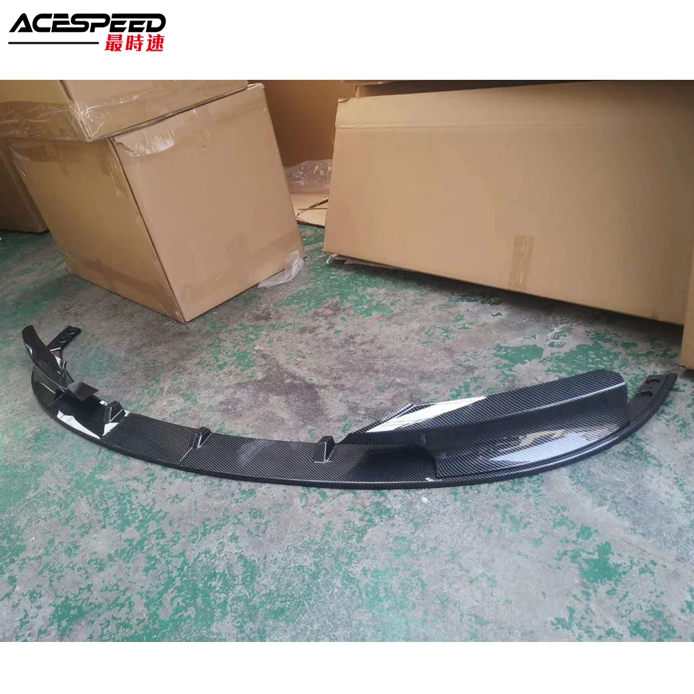 Front Bumper Lip for BMW F30 3 Series M Style 2012- Bumper Lip Cover Only for Sports Version