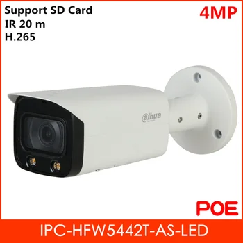 

Dahua Pro-AI Series 4MP IP Camera POE Full Color Bullet Security Camera Support Alarm Audio SD Card 256G Optional Fixed Lens