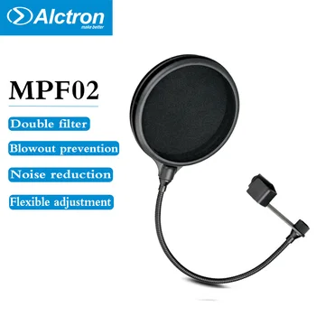 

Alctron PF04 Microphone Double-layer Filter Blowout Cover Webcast Wind and Blowout Prevention Net