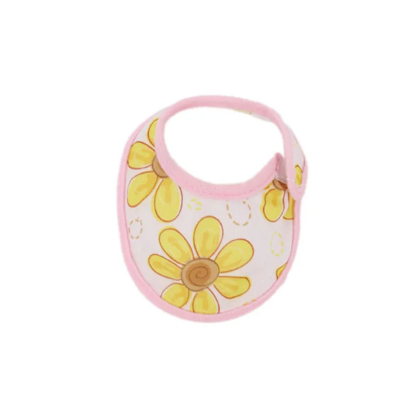 Doll Clothes Bibs Saliva Towel Polka Dot/Animal Print for 18 Inch American Doll 43cm Reborn Baby Accessories