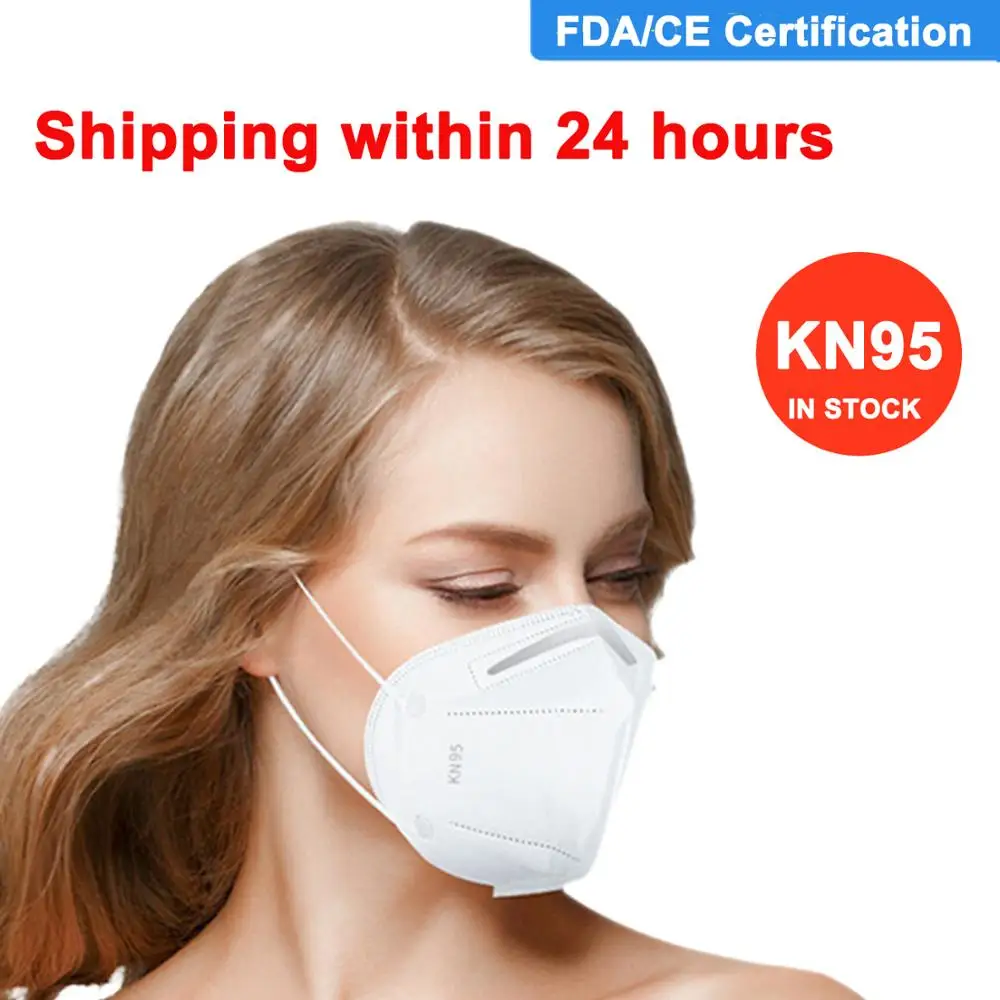 

Anti-Pollution Safety Masks with 4 Layers Protection Disposable KN95 Mask FFP2 Protective Mask 99% Filtration Anti Infection
