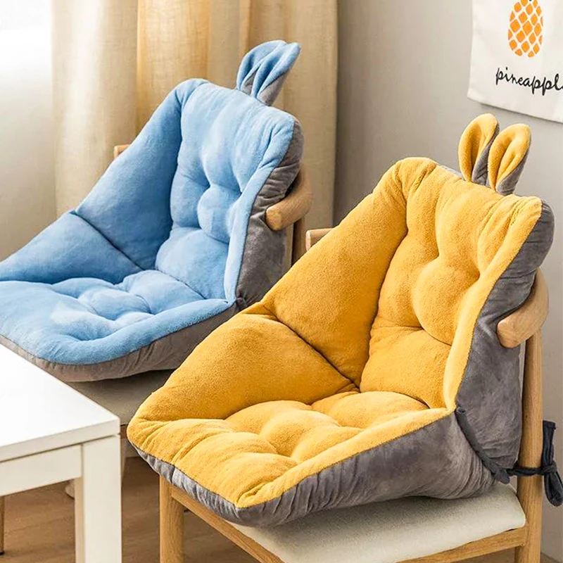 Comfort Semi-Enclosed Seat Cushion for Armchair Office Chair Dinning Desk Sofa Seats Backrest Home Bedroom Floor Pad Decor | Дом и сад
