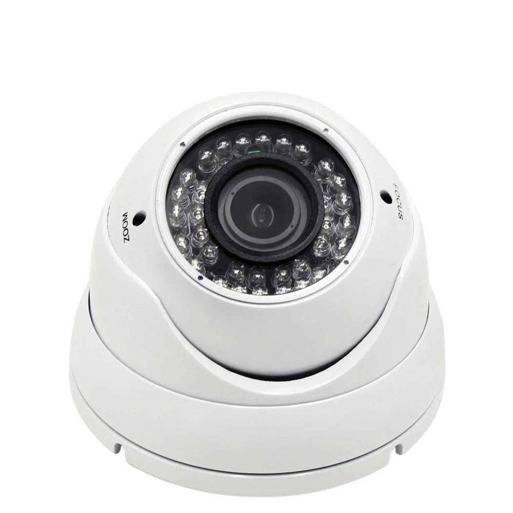 H.265 HD 2MP купольная домашняя POE ip-камера 2,8-12 мм объектив Ручной зум антивандальное ночное видение камера видеонаблюдения ONVIF