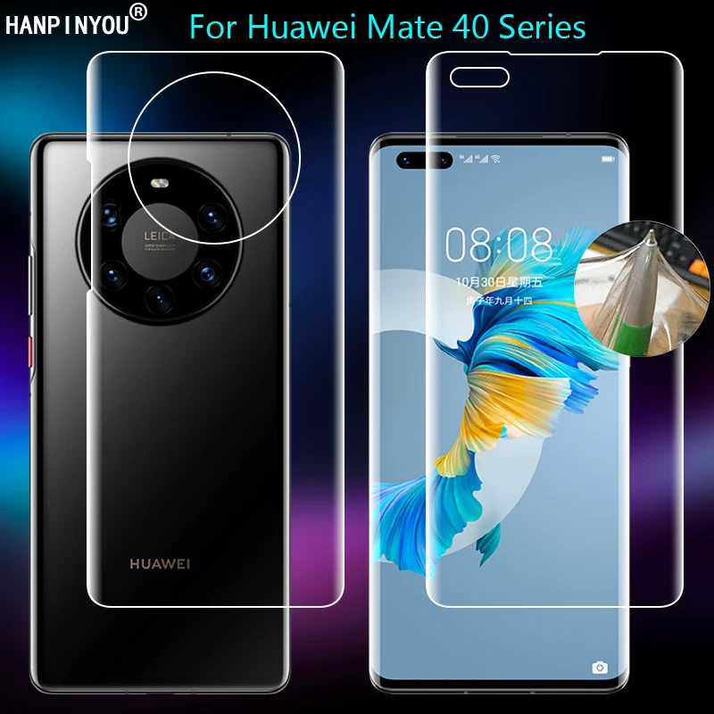 For Huawei Mate 40 Mate40 Pro Plus RS Porsche Clear TPU Matte