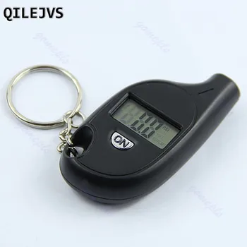 

Mini Applied Keychain LCD Digital Tire Tyre Air Pressure Gauge For Car Motorcycle hot #1