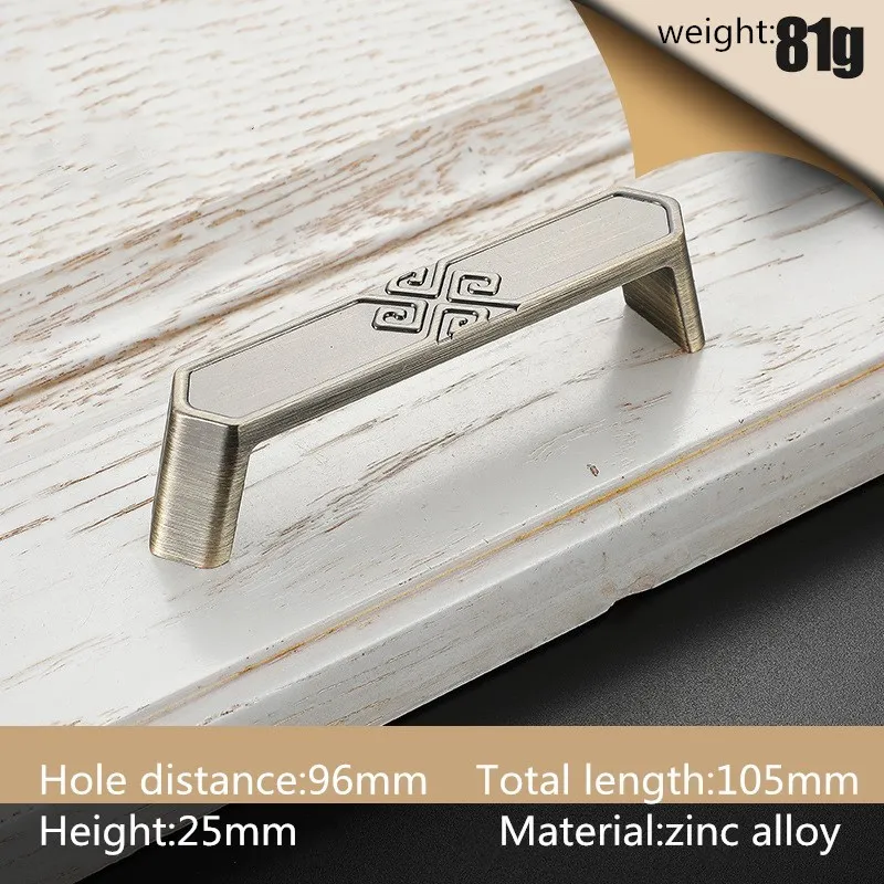 matte bronze 96mm KK&FING античные матовые бронзовые ручки для шкафа из цинкового сплава ручки для ящиков кухонный шкаф дверные ручки для гардероба мебельная фурнитура - Цвет: matte bronze 96mm