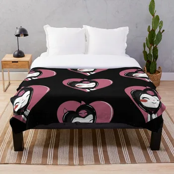 

Kuromi Throw Blanket Soft Sherpa Blanket Bed Sheet Single Knee Blanket Office Nap Blanket