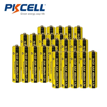 

80Pcs Nicd AAA Battery 400mah 1.2V Rechargeable Batteries Button Top For Solar Lights Grass Cuttersolar Lawn Lamp