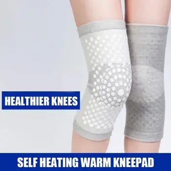 

2pcs Self Heating Support Knee Pads Knee Brace Warm for Arthritis Joint Pain Relief and Injury Recovery Belt Knee Massager Foot