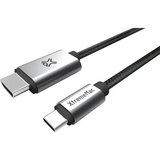 Кабель XtremeMac Type-C To HDMI. Длина 1м. Цвет серый космос