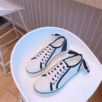 

Women Sneakers Female Shoes Chaussures Femme Lace-UP Zapatillas Mujer Casual Zapatos De Mujer Mixed Color Ladies Sneakers