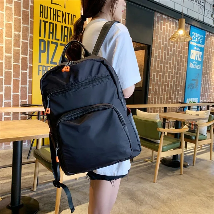 

2020 Summer New Style Casual Men And Women Backpack Large Capacity Travel Backpack Multi-part Nylon Cloth Backpack Practical